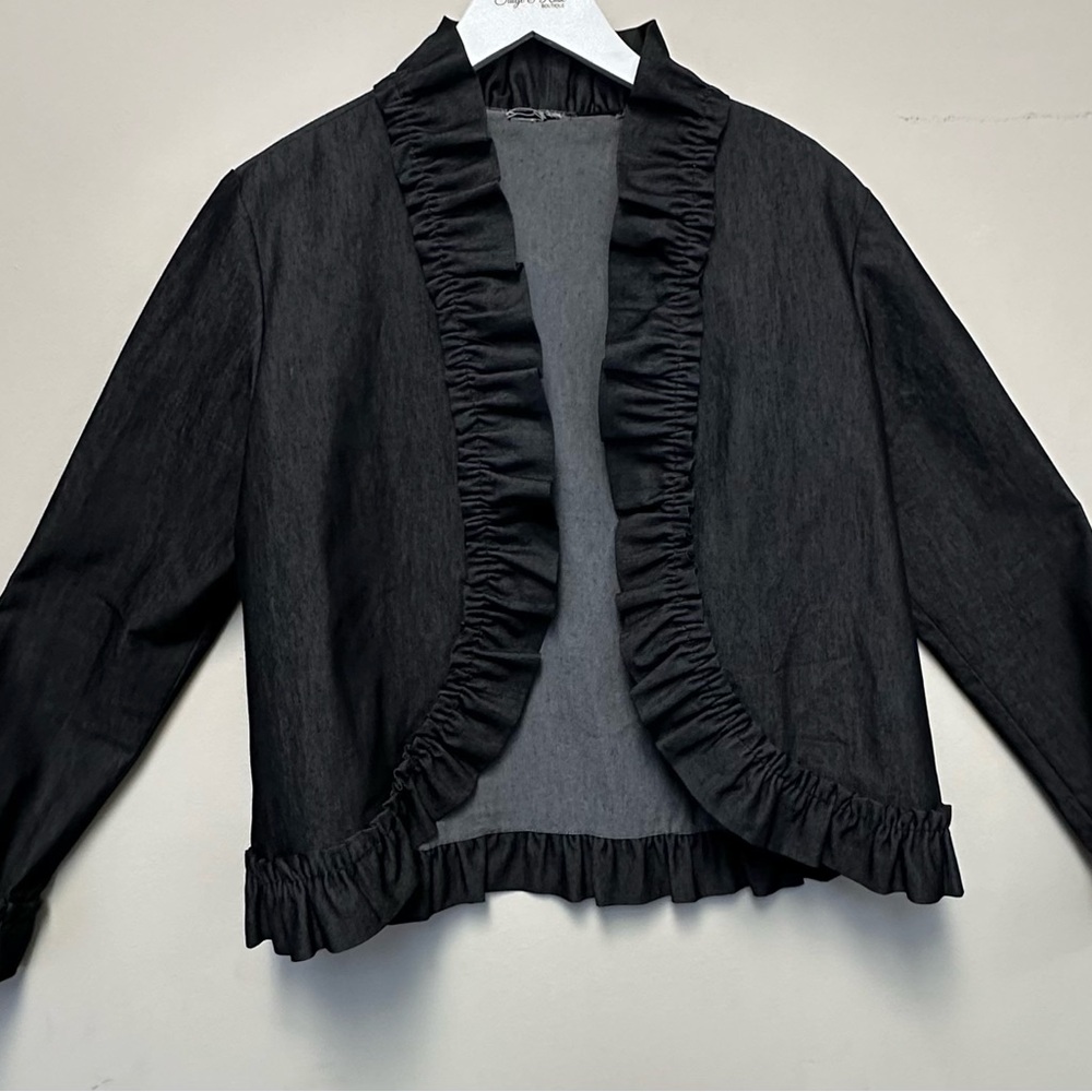 Denim Shacket Lightweight